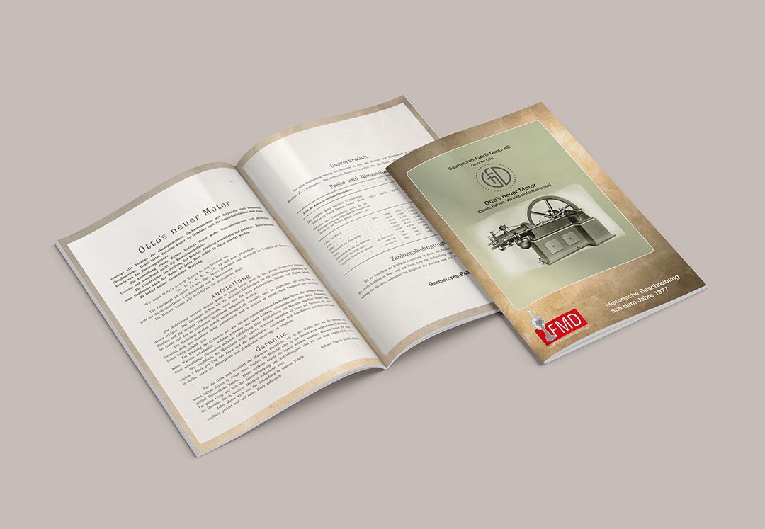 FMD Historische Beschreibung des Viertaktmotors aus dem Jahre 1877