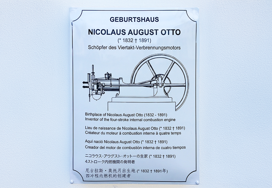 Geburtshaus-Schild Otto