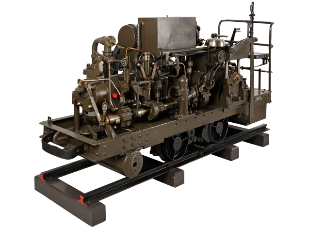 DIE ERSTE GRUBENLOKOMOTIVE DER WELT