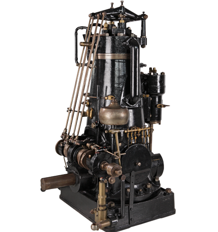 DER ERSTE KREUZKOPFLOSE DIESELMOTOR